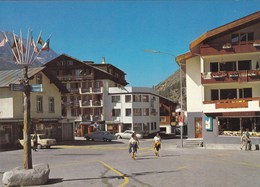 Saas Almagell, Wallis / Schweiz, Dorfplatz (pk56785) - Saas-Almagell