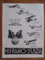 (1931) Nouvelle Motorisation Avion LATECOERE HISPANO SUIZA 650 CV     - Page Originale Vintage - Machines