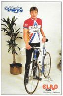 Cycliste: Richard Jansen, Equipe De Cyclisme Professionnel: Team Elro Snacks De Yskoning, Holland 1989 - Sports