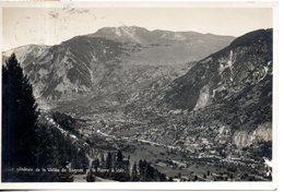 Suisse. Vue Générale De La Vallée De Bagnes. Cpsm Petit Format - Bagnes