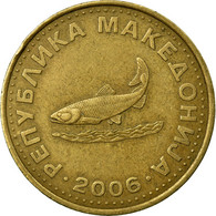 Monnaie, Macédoine, 2 Denari, 2006, TB+, Laiton, KM:3 - North Macedonia