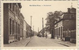 St. Gillis (Waas).   -    Statiestraat. - Sint-Gillis-Waas