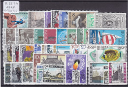 Belgique 1968. Année Complète (B.2374) - Annate Complete