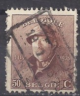 BELGIQUE - COB - 174 - 1919-1920 Roi Casqué