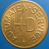 KB191-1 - HD AUTOMATEN SERVICE Van Houdt - Dordrecht - B 20.0mm - Koffie Machine Penning - Coffee Machine Token - Professionnels/De Société