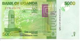 Uganda  P-51e  5000 Shilingi   2017  UNC - Ouganda