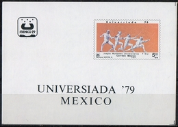 Messico Mexico 1979 - Giochi Universitari Mondiali University World Games 1979 Scherma Fencing MNH ** - Mexico