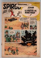 Spirou N°825 L'aigle - La Machine à Conquérir Le Monde Jean Valhardi - Le Coin Des Dégourdis - Fontenoy - Le Jazz 1954 - Spirou Et Fantasio