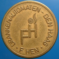 KB195-1 - F HEN - Den Haag - B 20.0mm - Koffie Machine Penning - Coffee Machine Token - Professionals/Firms