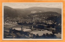 Eberbach A N Germany 1928 Postcard - Eberbach
