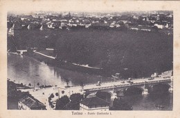 CARTOLINA - TORINO - PONTE UMBERTO 1° - VIAGGIATA PER FIRENZE - Ponts