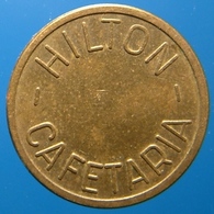 KB197-1 - HILTON CAFETARIA - Amsterdam - B 18.0mm - (Koffie) Kantine Penning - (Coffee) Machine Token - Professionnels/De Société