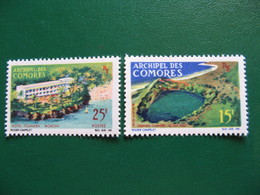 COMORES YVERT POSTE ORDINAIRE N° 39/40 TIMBRES NEUFS** LUXE COTE 3,10 EUROS - Unused Stamps