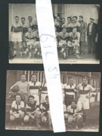 LOT 2 CPA - U.S. LYCEE GUERET  Et Rugby-club Guérétois, 1er équipe Division  D'honneur , Année 1930/31  Gao01 - Guéret