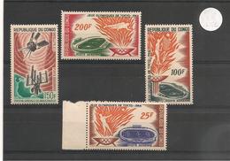 CONGO Année 1964 P.A. N° Y/T:  21/24** - Mint/hinged