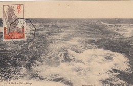 CARTE GABON. 1913. GUERRIER. MATADI A BORDEAUX N° 3 - Storia Postale