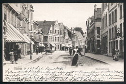 AK/CP Itzehoe  Breitestrasse  Gel./circ. 1903  Erhaltung/Cond.  1- / 2  Nr. 00635 - Itzehoe