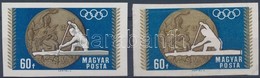 (*) 1968 Olimpiai érmesek 60f Vágott Fázisnyomat A Szürke Szín Hiányával, Ritka! + Támpéldány - Altri & Non Classificati