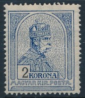 * 1909 Turul 2 K (20.000) (foghiba / Missing Perf) - Other & Unclassified
