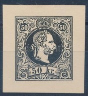 1867 50kr Kropf-féle Feketenyomat - Sonstige & Ohne Zuordnung