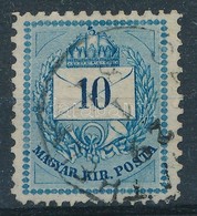 O 1874 10kr Szabálytalan Vegyes Fogazással, 11 1/2 : 11 1/2 : 13 : 11 1/2 - Other & Unclassified