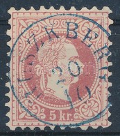 O 1867 5kr Kék ,,RUSZKBERG' - Other & Unclassified