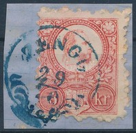 1871 Réznyomat 5kr Kék ,,ZENGG' (Gudlin 800 Pont) - Otros & Sin Clasificación