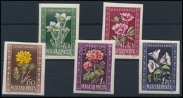 ** 1950 Virág (I.) Vágott Sor, Vegyes Nyomás (15.000) - Autres & Non Classés