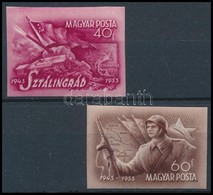 * 1953 Sztálingrád  Vágott Sor (9.000) - Autres & Non Classés