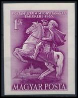 * 1955 Postamúzeum Vágott Bélyeg (6.000) - Otros & Sin Clasificación