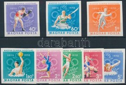 ** 1970 Magyar Olimpia Bizottság Vágott Sor (3.500) - Autres & Non Classés