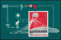 ** 1976 Olimpia (V.) - Montreal Vágott Blokk (7.000) - Autres & Non Classés