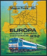 ** 1979 Európa Vasútjai Vágott Blokk (7.000) - Autres & Non Classés