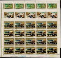 O 1973 Csontváry 3 Teljes ívsor (15.000) - Autres & Non Classés