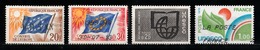 France 1958 à 1981 : Timbres Yvert & Tellier N° 18 - 30 - 36 - 51 - 52 - 59 - 60 - 65 - 66 Et 67 Oblitérés. - Afgestempeld