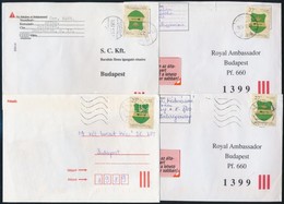 1995-1997 150 Db Zala Megyei Címeres Levél, Saját Megyei Településekről - Autres & Non Classés