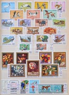 ** Gyakorlatilag Teljes Gyűjtemény 1971-1977 Berakó Lapokon / Practically Complete Collection On Stockcards - Autres & Non Classés