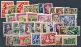 ** 1952 Postatiszta Sorok Szép Minőségben, Stecklapon (12.200) - Otros & Sin Clasificación