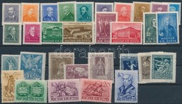 ** * 1923-1939 5 Vegyes Minőségű Sor Berakó Lapon - Otros & Sin Clasificación