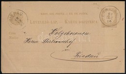 1878-1899 5 Db Díjjegyes Küldemény - Autres & Non Classés