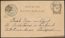 1890-1895 3 Db Díjjegyes Levelezőlap - Autres & Non Classés