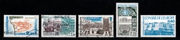 France 1981 à 1993 : Timbres Yvert & Tellier N° 70 - 74 - 75 - 89 - 95 - 98 - 100 - 103 - 104 - 106 - 107 - 108 - 109 -. - Afgestempeld