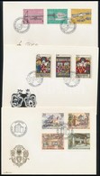 ** Liechtenstein 1963-1981 3 Db Motívum Sor, Ugyanezek 10 Db CM-en és 3 Db FDC-n Is + 2 Db önálló Kiadvány - Autres & Non Classés