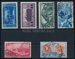 (*) O Olaszország 1929-1951 6 Db Klf Régi Bélyeg (Mi EUR 87,-) - Autres & Non Classés