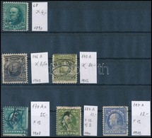O Amerikai Egyesült Államok 1890-1912 6 Db Klf Forgalmi Bélyeg (Mi EUR 78,50.-) - Otros & Sin Clasificación