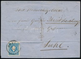 1859 15kr II Levélen 'OFEN' - Ischl - Sonstige & Ohne Zuordnung