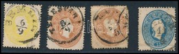 O 1861 2kr, 2 Foghibás 10kr Az Egyik Papírránccal, 15kr - Other & Unclassified