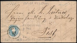 1861 Levél 15kr Bélyeggel 'LOCKEN(HAUS)' - Other & Unclassified