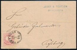 1875 5kr Levélen ,,SEGESVÁR SEGESVÁRSZÉK' - Pressburg - Otros & Sin Clasificación