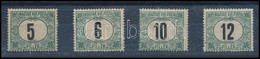 * 1905 Zöld Portó 'B' Sor 4 értéke 3. Vízjelállás - Sonstige & Ohne Zuordnung